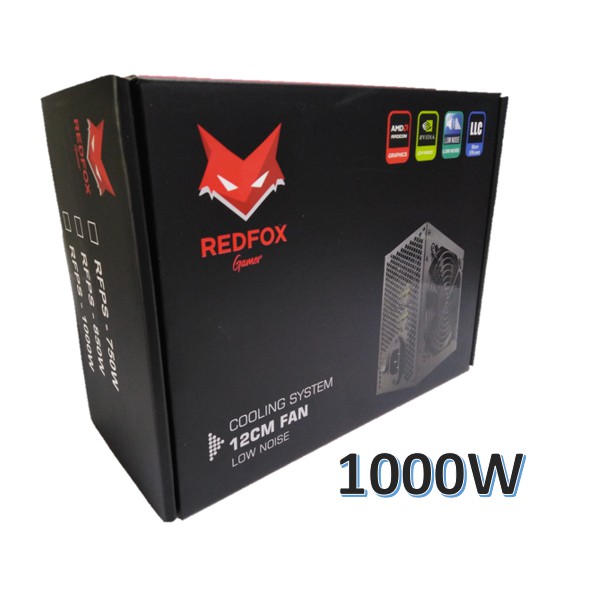 Fuente de Poder 1000W RedFox ATX