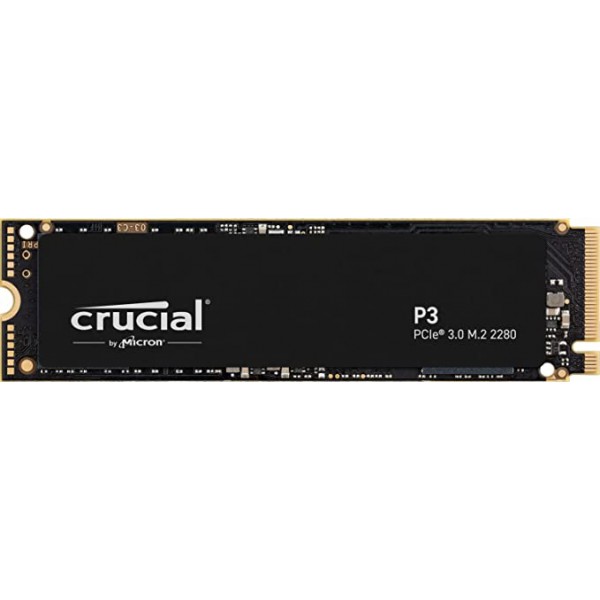 Unidad de Estado Sólido SSD M.2 Crucial P3 1TB 3D Nand Nvme Pcie M.2 Gen 4