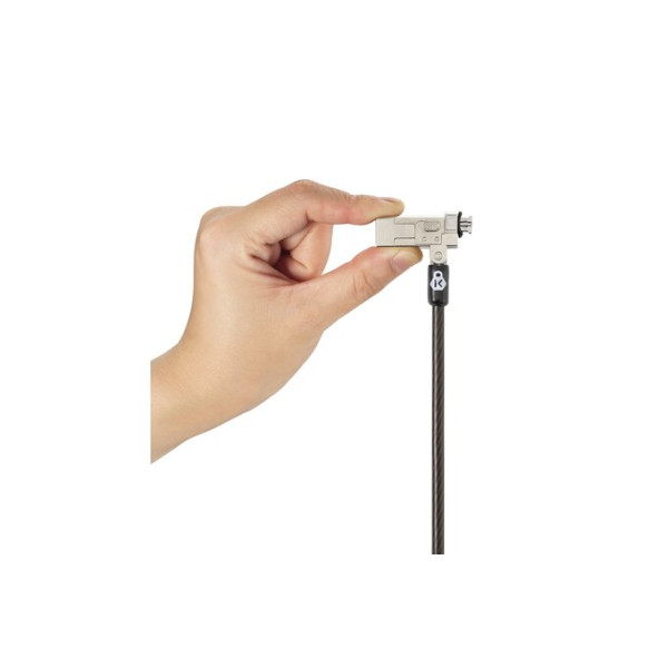 Candado de Seguridad Kensington NanoSaver 2.0 para Portátil, Con llave, Doble Cabezal (K65021WW)