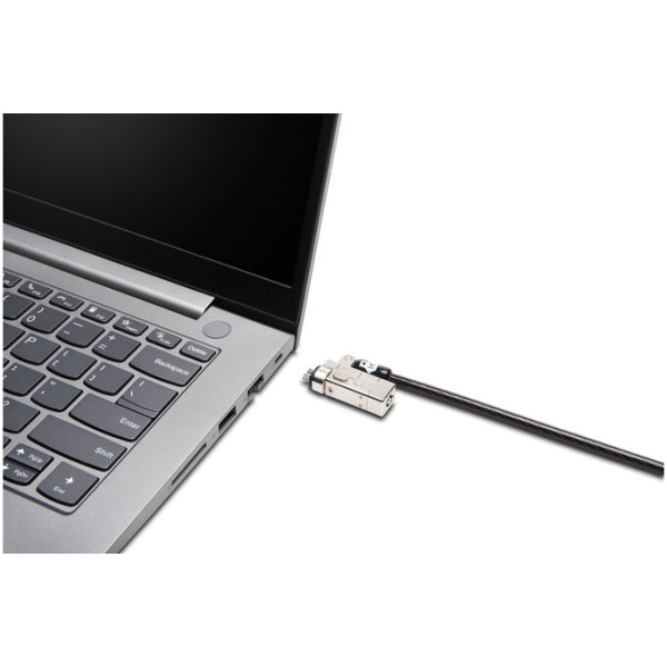Candado de Seguridad Kensington NanoSaver 2.0 para Portátil, Con llave, Doble Cabezal (K65021WW)