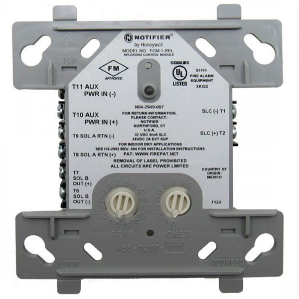 Módulo De Control Notifier Protocolo Redundante, Flashscan, Ul