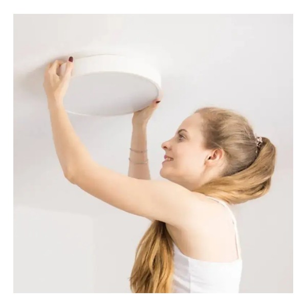 Ampolleta De Techo Xiaomi Mi Smart Led Ceiling Light, 450mm, Control Remoto, White (27853)
