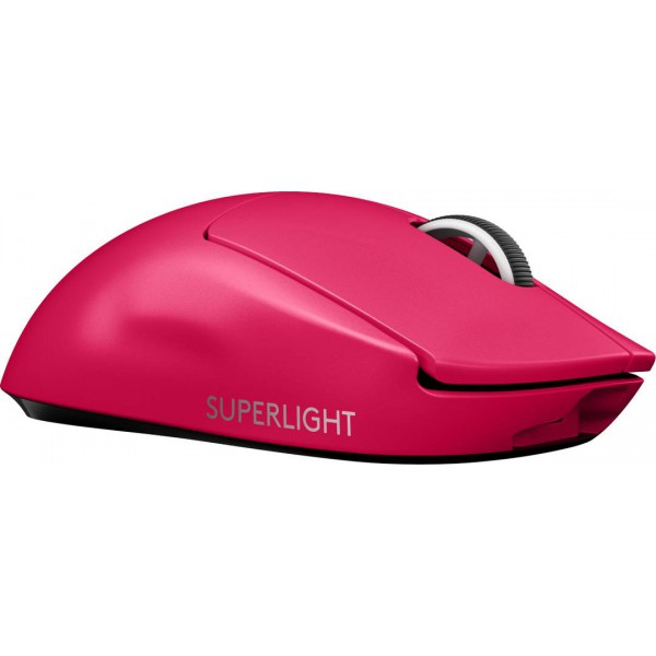 Mouse Logitech G Pro X Superlight, Wireless, Lightspeed, Hero, 25000dpi, 1000hz, Color Magenta