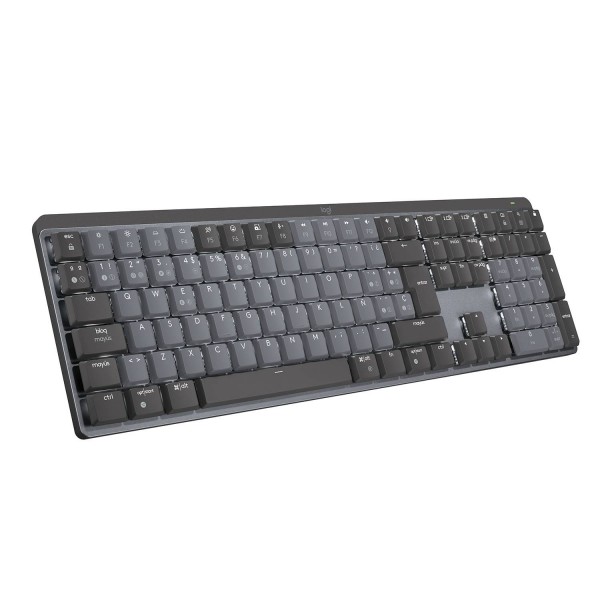 Teclado Mecánico Logitech Mx (Bluetoothdongle Usb, Grafito (920-010845)