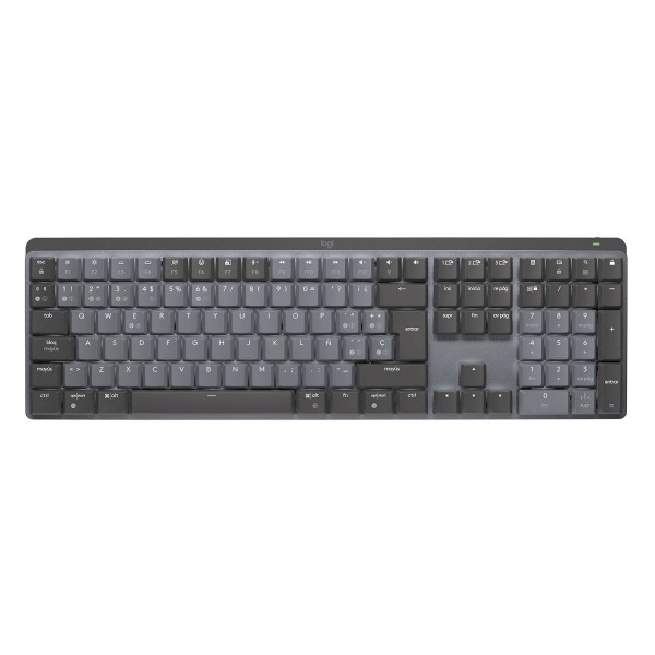 Teclado Mecánico Logitech Mx (Bluetoothdongle Usb, Grafito (920-010845)