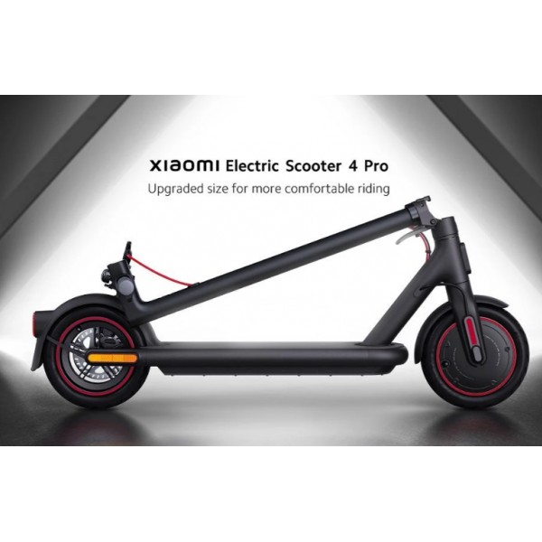 Scooter Electrico Mi 4 Pro, Velocidad 25km/H, Hasta 55km, Negro (35802)