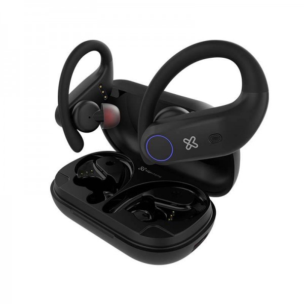 Auriculares Klip Xtreme Xtremebuds Tws, Inear, Bluetooth, Negro