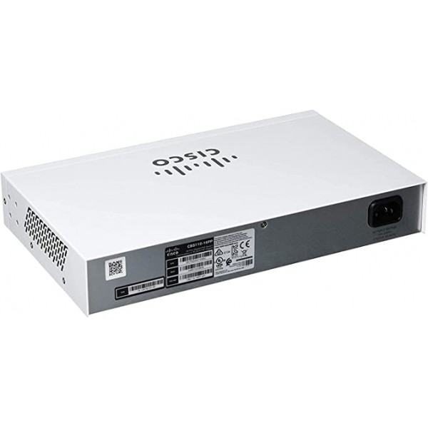 Switch Cisco Gigabit Ethernet Cbs110, 16 Puertos 10,100,1000Mbps, 8000 Entradas, No Administrable (CBS110-16T-NA)