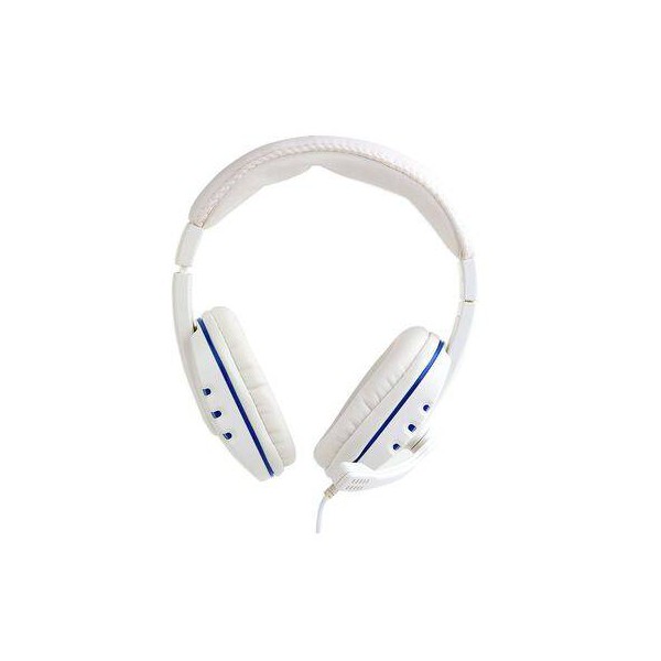 Audífonos Gamer Vivitar Lu731, Microfono Plegable, Jack 3.5Mm, Multiplataforma, Blancoazul (LU731-WHITE-STK-6)