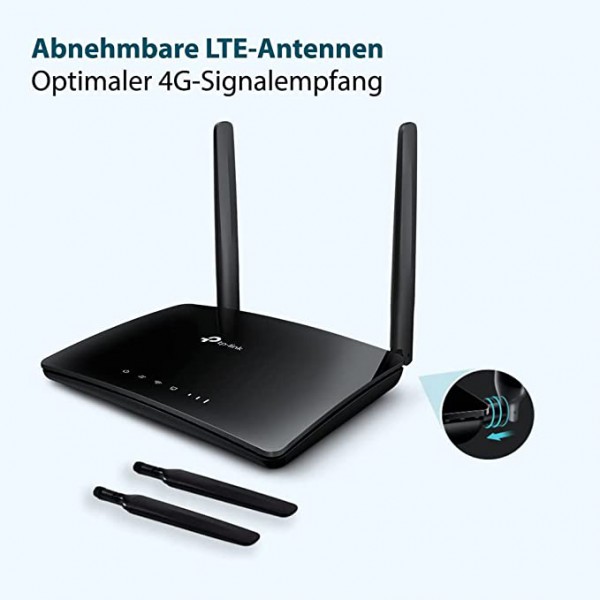 Router 4g Lte Inalámbrico N A 300mbps (TL-MR6400)