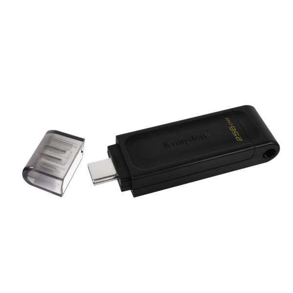 Kingston DataTraveler 70 - Unidad flash USB - 256 GB - USB-C 3.2 Gen 1 (DT70/256GB)