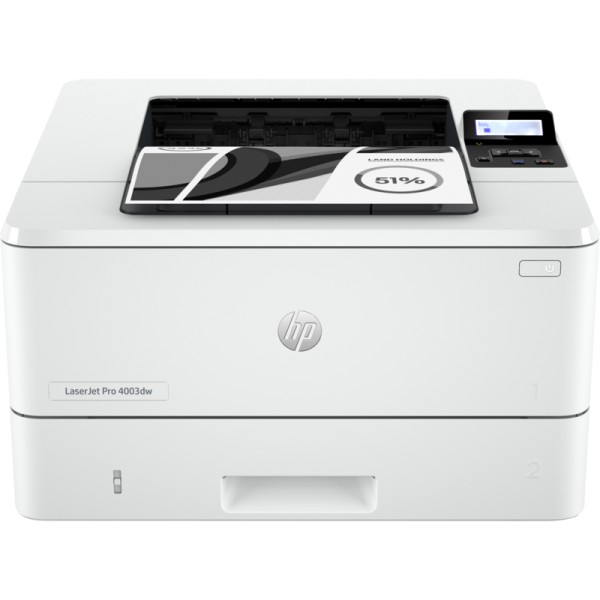 Impresora Hp Laserjet Pro 4003dw, Laser Bn, 40ppm, 1.200dpi, Usb Wi-Fi