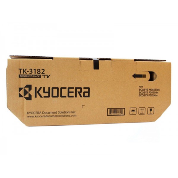 Kyocera Tk 3182, Hasta 21k Paginas, Negro (1T02T70US1)