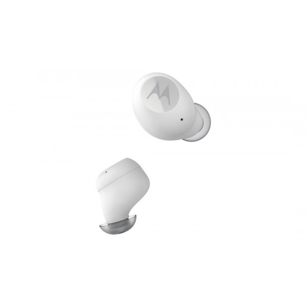 Audífonos Inalámbricos Motorola Moto Buds 150 Tws, Ipx5, Bateria 18 Horas, Titanium White (79MOTM150W)