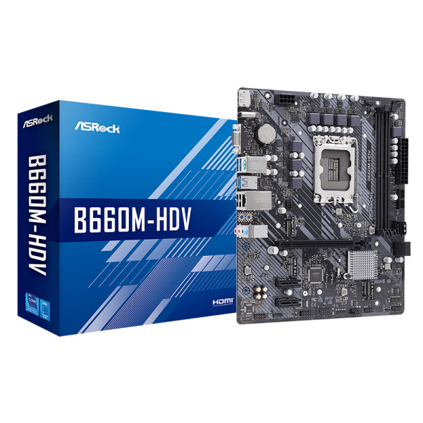 Placa Madre Asrock B660M-HDV Intel Socket 1700