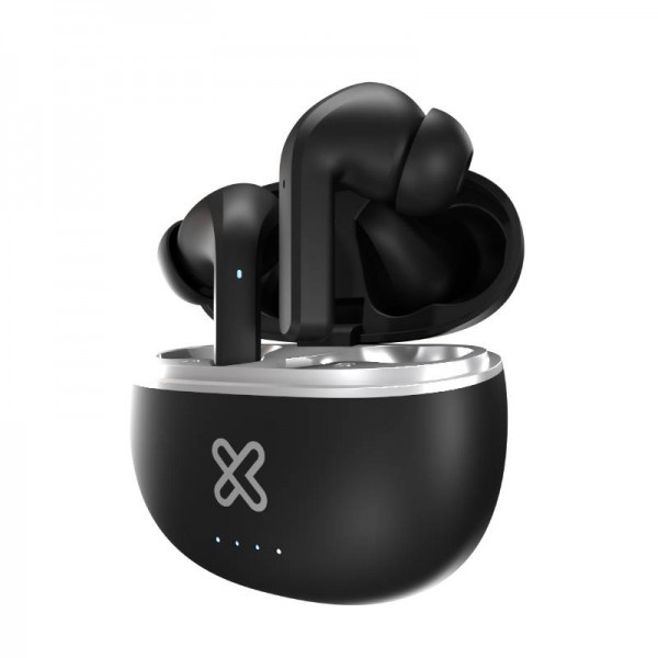 Audífonos Inalámbricos Klip Xtreme Edgebudspro, Bateria 26 Horas, Ipx3, Bluetooth 5.3, Negro