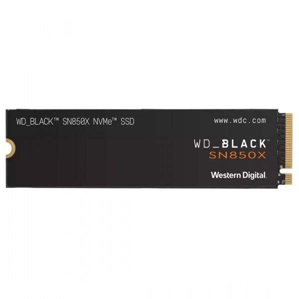 Unidad de Estado Sólido Wd Black Sn850X, 1TB M.2 Nvme, Lectura 7300 Mbs Escritura 6300 Mbs (WDS100T2X0E)