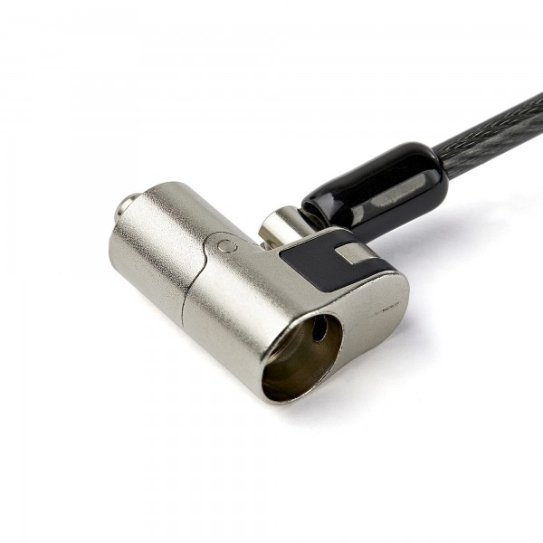 Candado de Seguridad Para Notebook Startech K-Slot,  Largo 2 Metros,  Antirrobo (LTULOCKKEY)