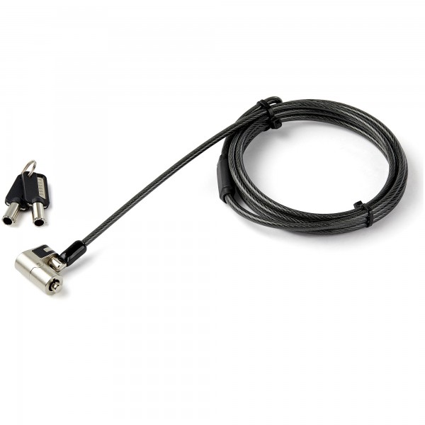 Candado de Seguridad Para Notebook Startech K-Slot,  Largo 2 Metros,  Antirrobo
