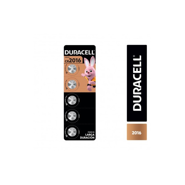 PILA LITIO 2016 3V X5 DURACELL (S147DULIT2016TX5)