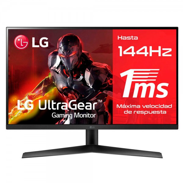 Monitor Gaming Lg Ultragear 27 Pulgadas, Ips Hdmi, 144 Hz (27GN60R-B.AWH)