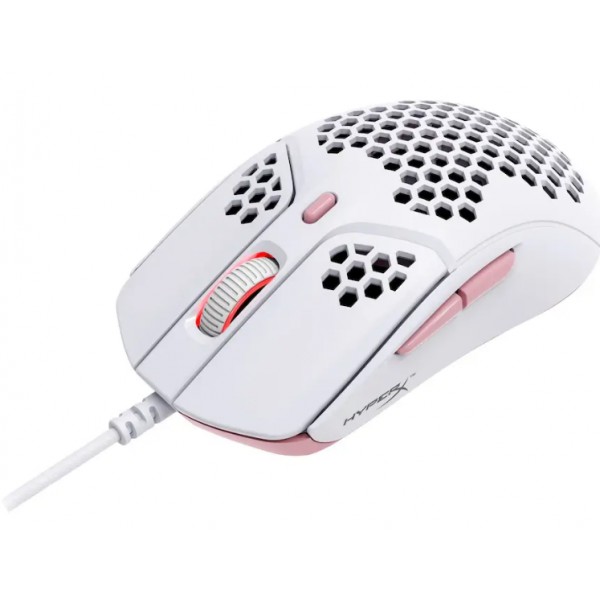 Mouse Gamer Hyperx Pulsefire Haste, Sensor Pixart 3335, 16.000Dpi, Blanco (4P5E4AA)