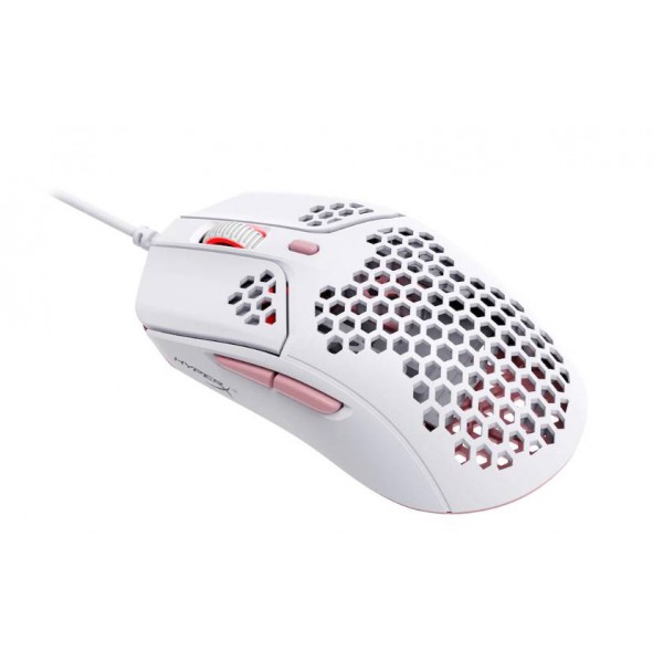 Mouse Gamer Hyperx Pulsefire Haste, Sensor Pixart 3335, 16.000Dpi, Blanco