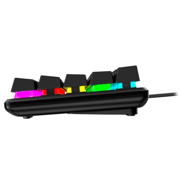 Teclado Mecánico Hyperx Alloy Origins 60 Rgb, Switch Red, Anti-Ghosting, Ingles, Negro (4P5N4AA#ABA)