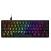 Teclado Mecánico Hyperx Alloy Origins 60 Rgb, Switch Red, Anti-Ghosting, Ingles, Negro