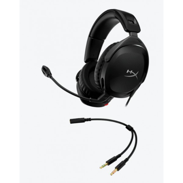 Audífonos Gamer Hyperx Cloud Stinger 2, Dts X Spatial Audio, Jack 3.5mm, Negro (519T1AA)