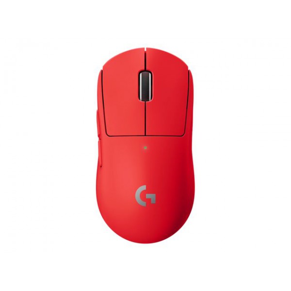 Mouse Gamer Logitech Pro X Superlight, Sensor Hero, 25.600Dpi, Lightspeed, Rojo (910-006783)