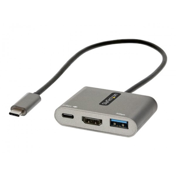 Adaptador USB C Multiport USB C A Hdmi 4K Video, USB 3.0 Hub 5GBps