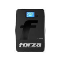 Ups Interactiva Forza Series 600VA/360W, 220V, 4 Salidas, 1, Iec Rj45, Lcd Táctil, Forza Tracker