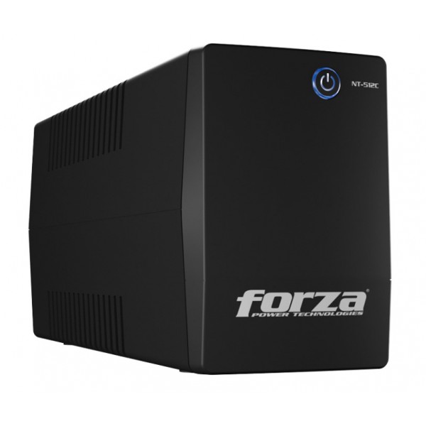 UPS Forza NT-512C Interactiva, 500VA 250W, 4 Italianos Rj11, Torre Comp 220V (NT-512C)