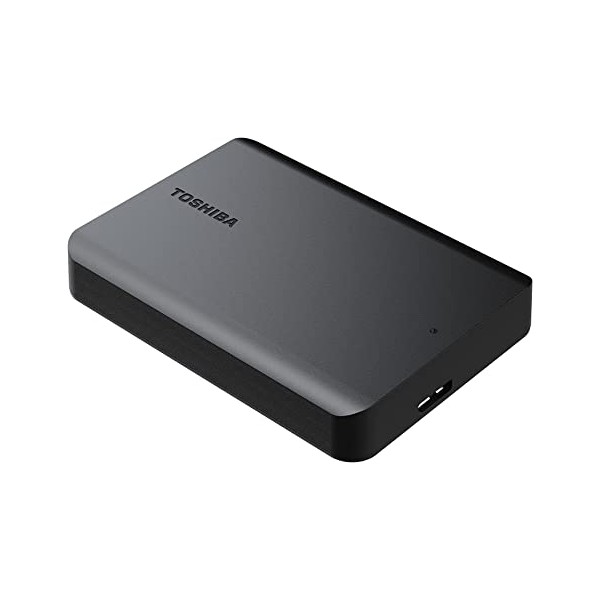 Disco Duro Externo Toshiba Canvio Basics de 1TB, Usb 3.0, Negro (HDTB510XK3AA)