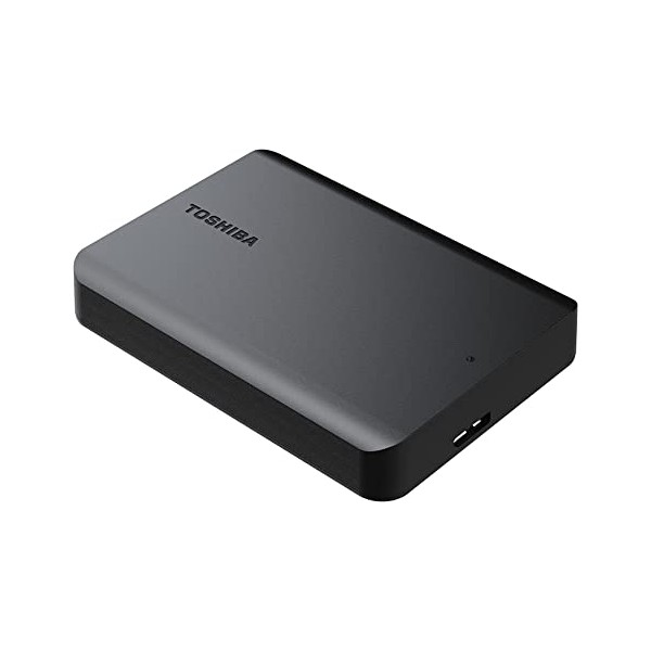Disco Duro Externo Toshiba Canvio Basics de 1TB, USB 3.0, Negro (HDTB510XK3AA)