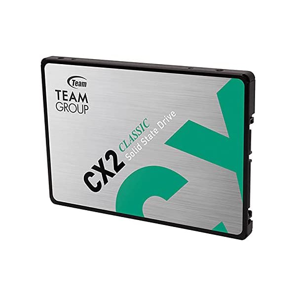 Disco Sólido SSD Teamgroup 512 GB CX2 2.5 Sata III 3D NAND (T253X6512G0C101)