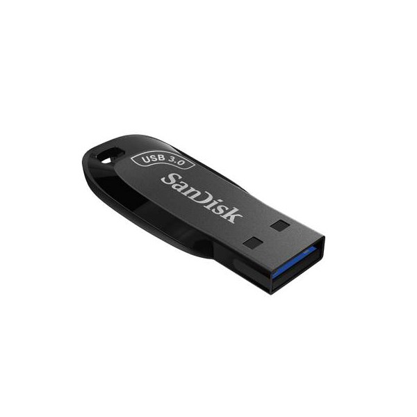 Pendrive Sandisk Ultra Shift, 128GB, Usb 3.0 , Negro, Hasta 100Mbsólidos (SDCZ410-128G-G46)