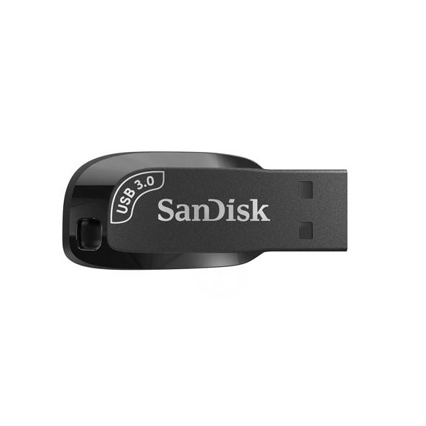 Pendrive Sandisk Ultra Shift, 128GB, Usb 3.0 , Negro, Hasta 100Mbsólidos