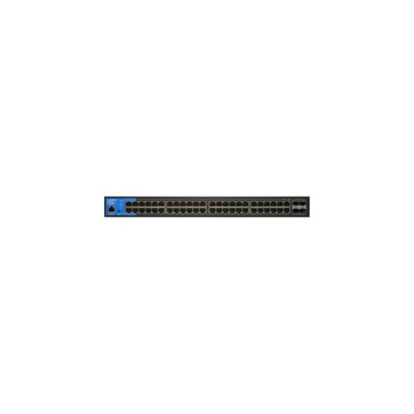 Switch Linksys Lgs352Mpc 48 Port Managed Gigabit Poe+ Switch Con 4 Enlaces Ascendentes 10G Sfp (LGS352MPC)
