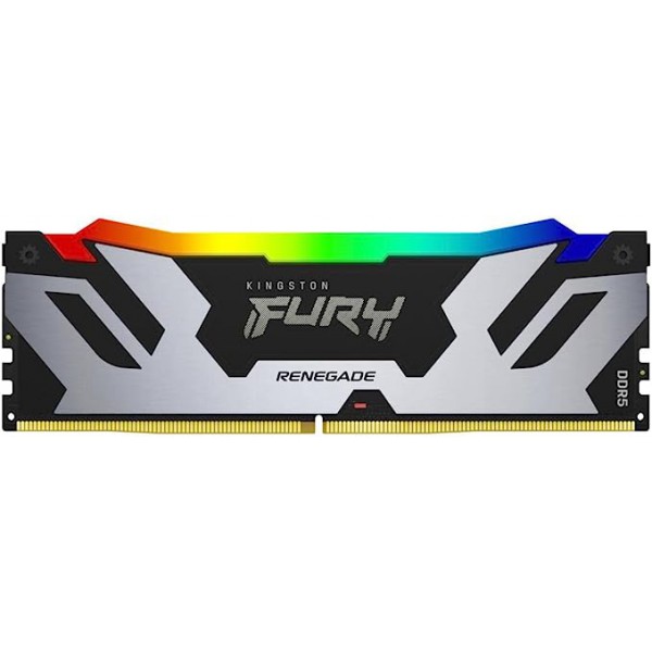 Memoria Ram Kingston Fury Renegade RGB 32GB (2X16GB),  Ddr5,  6400MHz,  Cl32,  Dimm (KF564C32RSAK2-32)