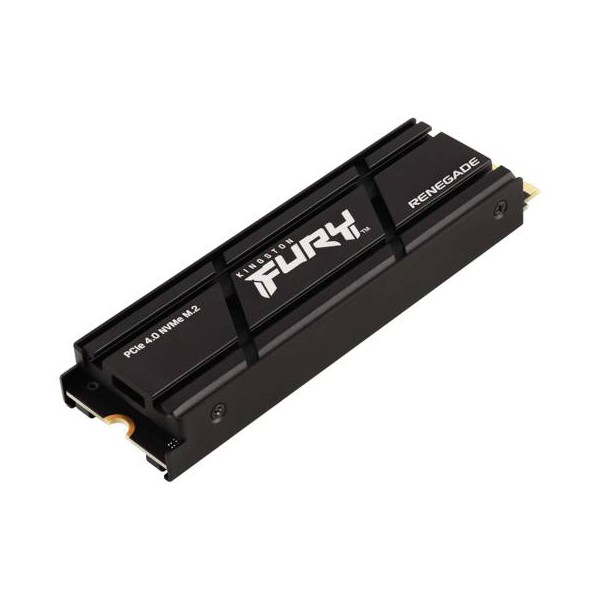 Unidad de Estado Sólido Nvme M.2 Kingston Fury Renegade de 1tb, Pcie 4.0, Con Disipador (SFYRSK/1000G)
