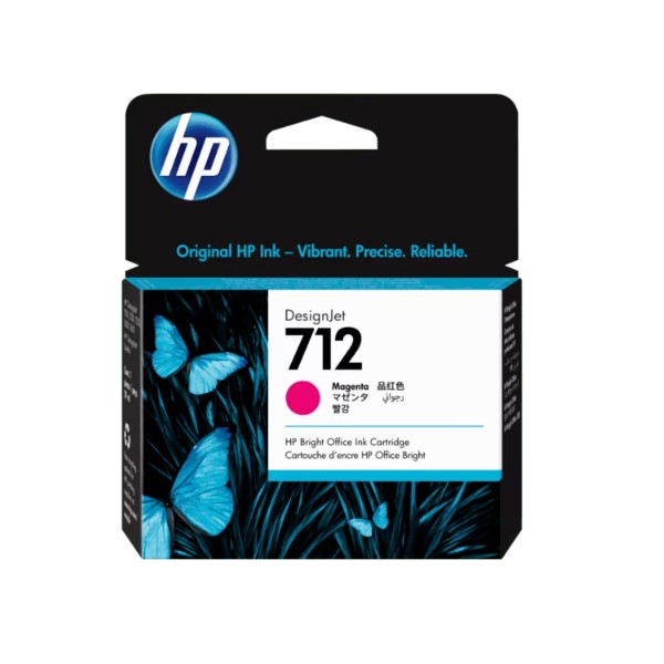 Cartucho de Tinta  HP designjet 712 Magenta (3ED68A)