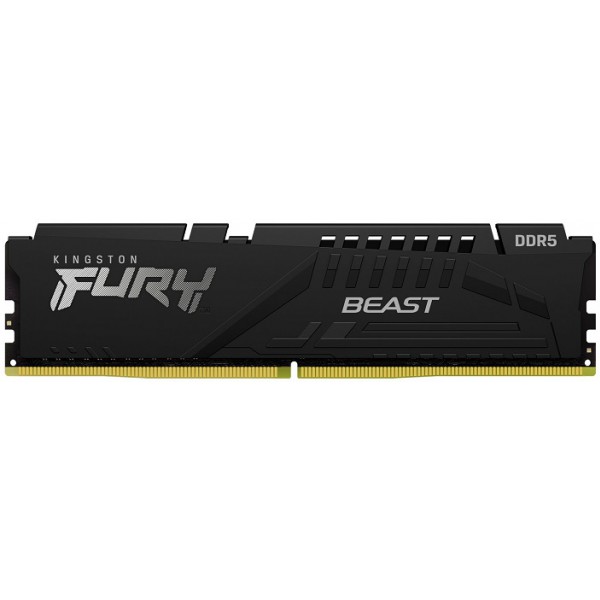 Memoria Ram  Kingston Fury Beast Black de 8GB,  Ddr5,  5600MHz,  Cl36,  Dimm
