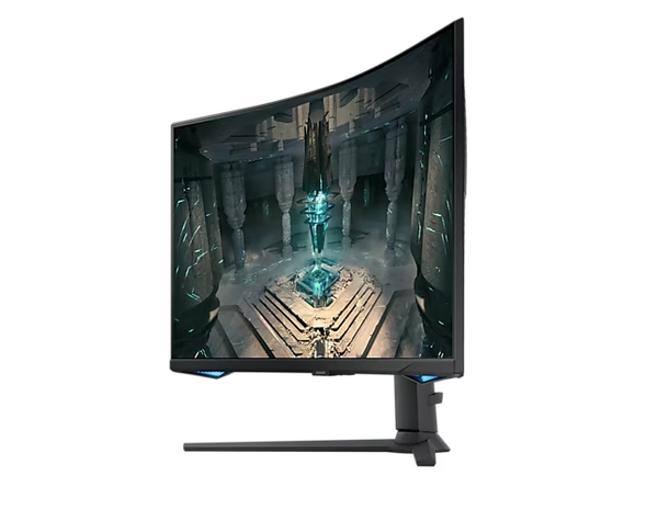 Monitor Gamer Samsung Odyssey G6 Curvo de 32 Pulgadas, Va, Qhd, 240Hz, 1Ms, Dport+Hdmi, Freesync Pro (LS32BG650ELXZS)