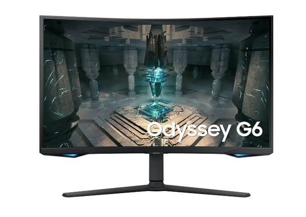 Monitor Gamer Samsung Odyssey G6 Curvo de 32 Pulgadas, Va, Qhd, 240Hz, 1Ms, Dport+Hdmi, Freesync Pro