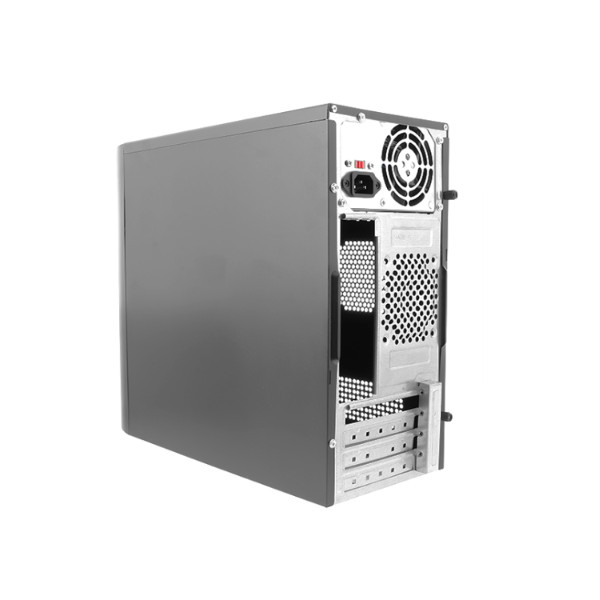Gabinete Xtech XTQ-100 Micro ATX Color Negro C, Fuente 600w (XTQ-100)