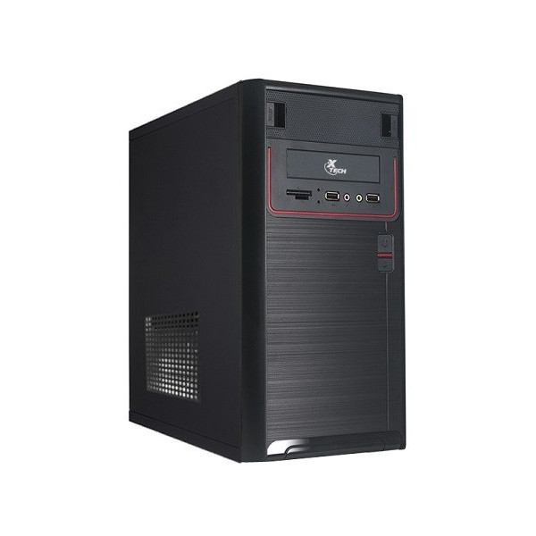 Gabinete Xtech XTQ-100 Micro ATX Color Negro C, Fuente 600w