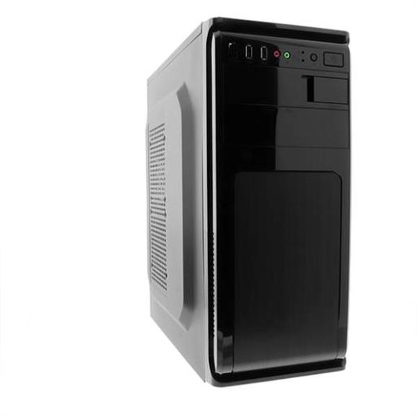 Gabinete Xtech XTQ-209, ATX, Fuente 600W, Negro (XTQ-209)