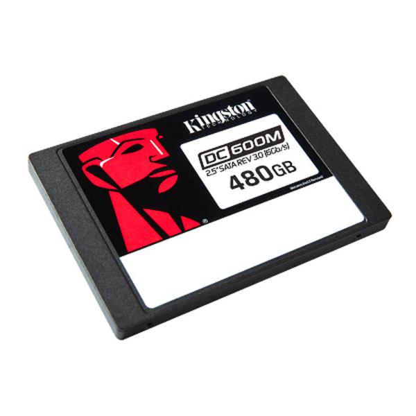 Disco Sólido Ssd Kingston Data Center Enterprise Dc600M de 480GB, 2.5 Sata, Nand 3D Tlc (SEDC600M/480G)